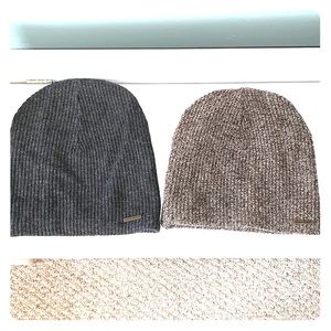 WKEND SALE!! 2 Grace Eleyae Wool Satin-lined hats